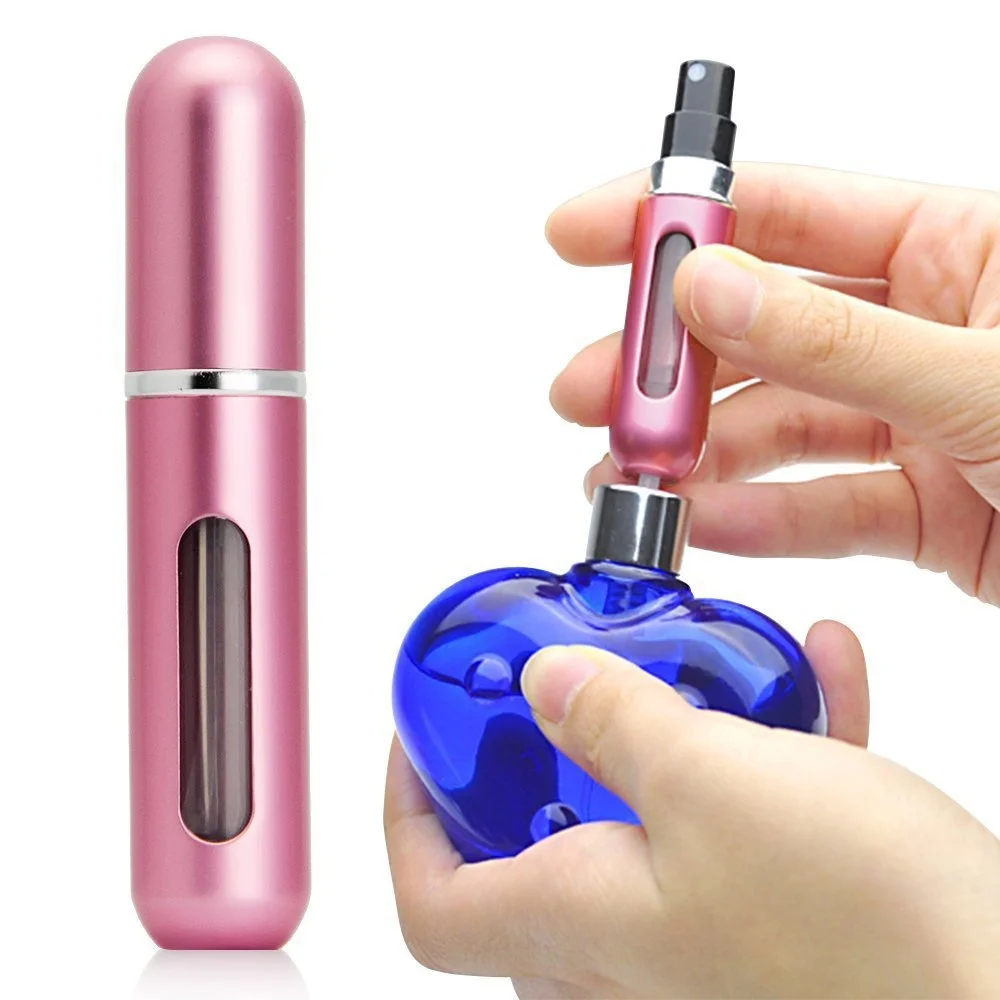Perfume Atomizer Travel - Nouveau lot de 5 flacons de