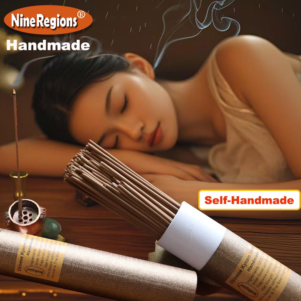 Home Fragrance Incense Sticks - Bâtonnets d'encens QiNan Oudh Premium, faits