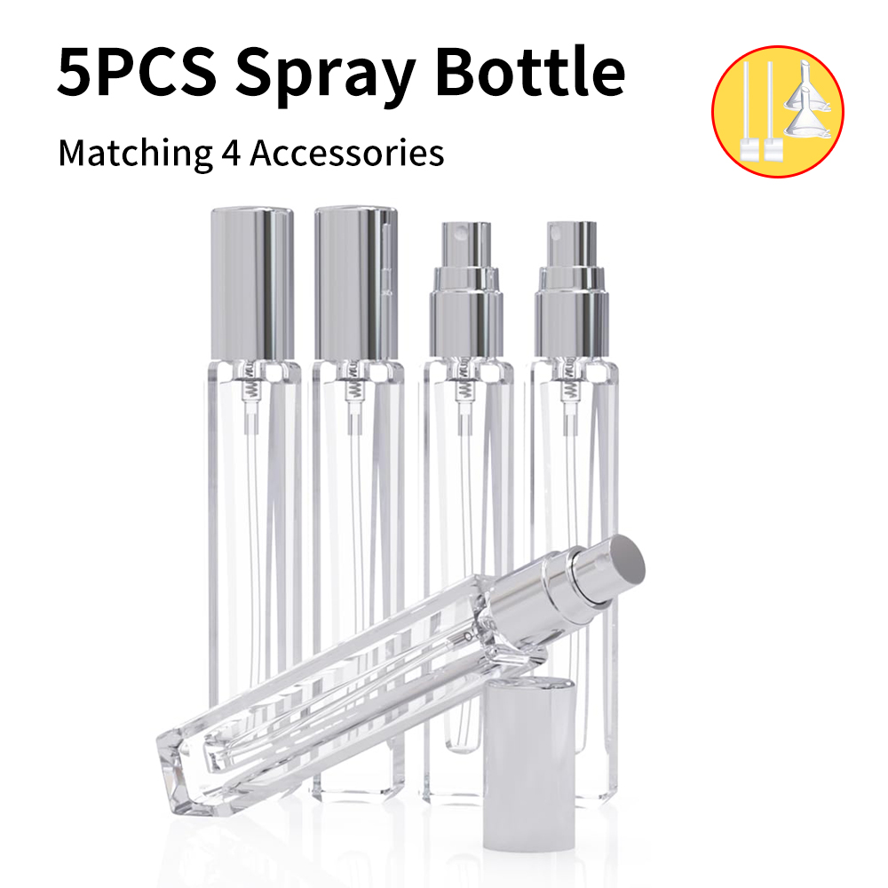 Perfume Atomizer Travel - Lot de 5 atomiseurs de parfum