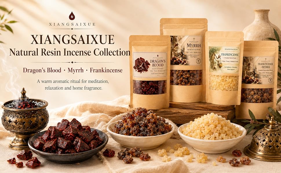 Home Fragrance Powder - Encens en Résine Naturelle Multi-Spécies :