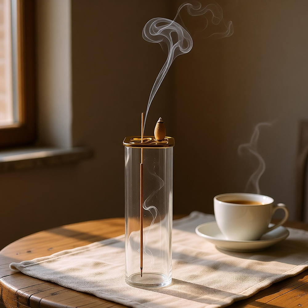 Brûleur d'encens double en mét - Home Fragrance Incense Sticks avis et prix