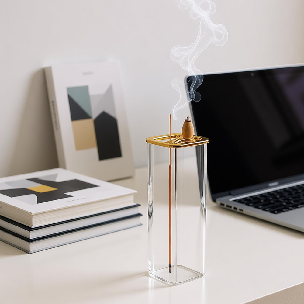 Brûleur d'encens double en mét - Home Fragrance Incense Sticks avis et prix