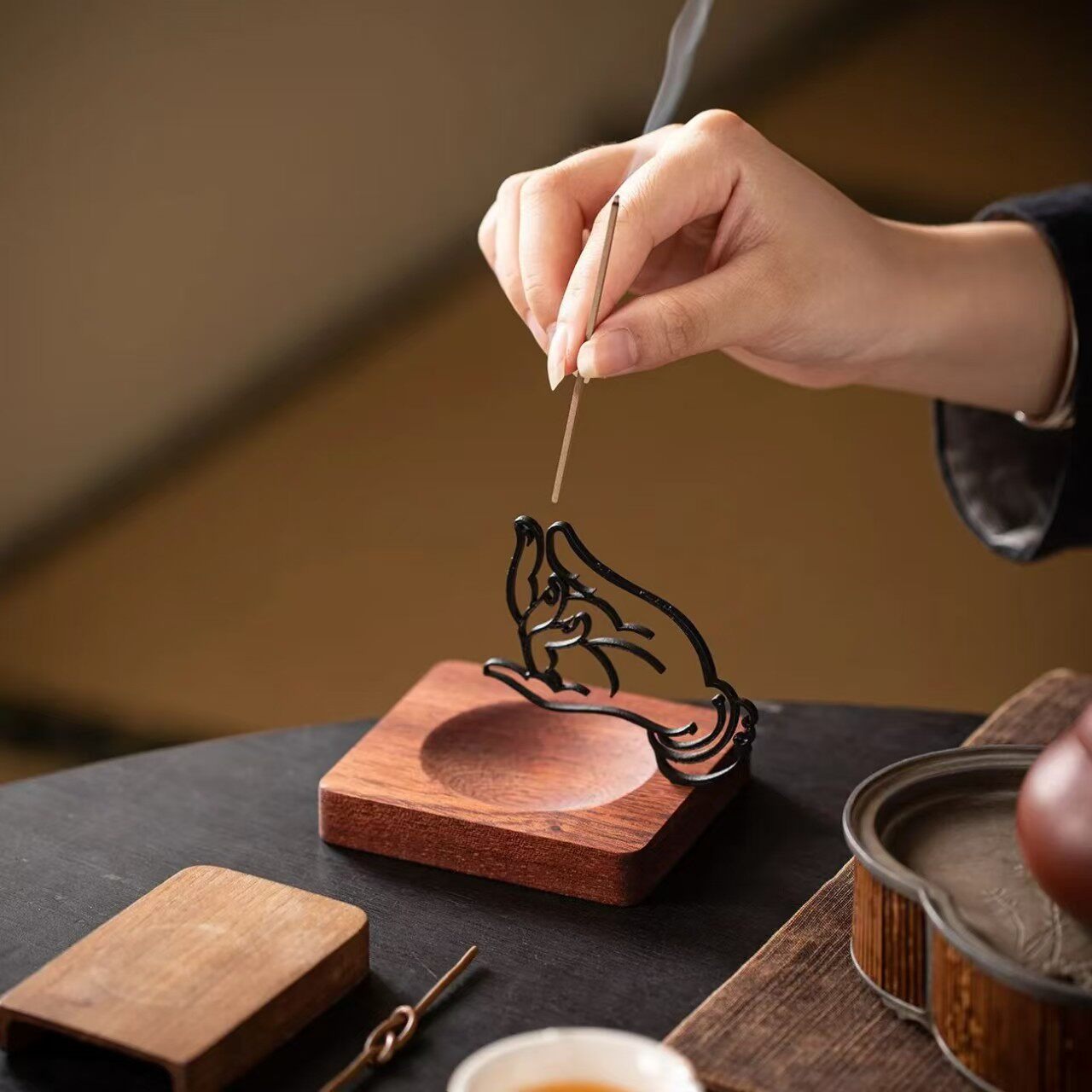 Porte-encens créatif en forme  - Home Fragrance Incense Sticks avis et prix
