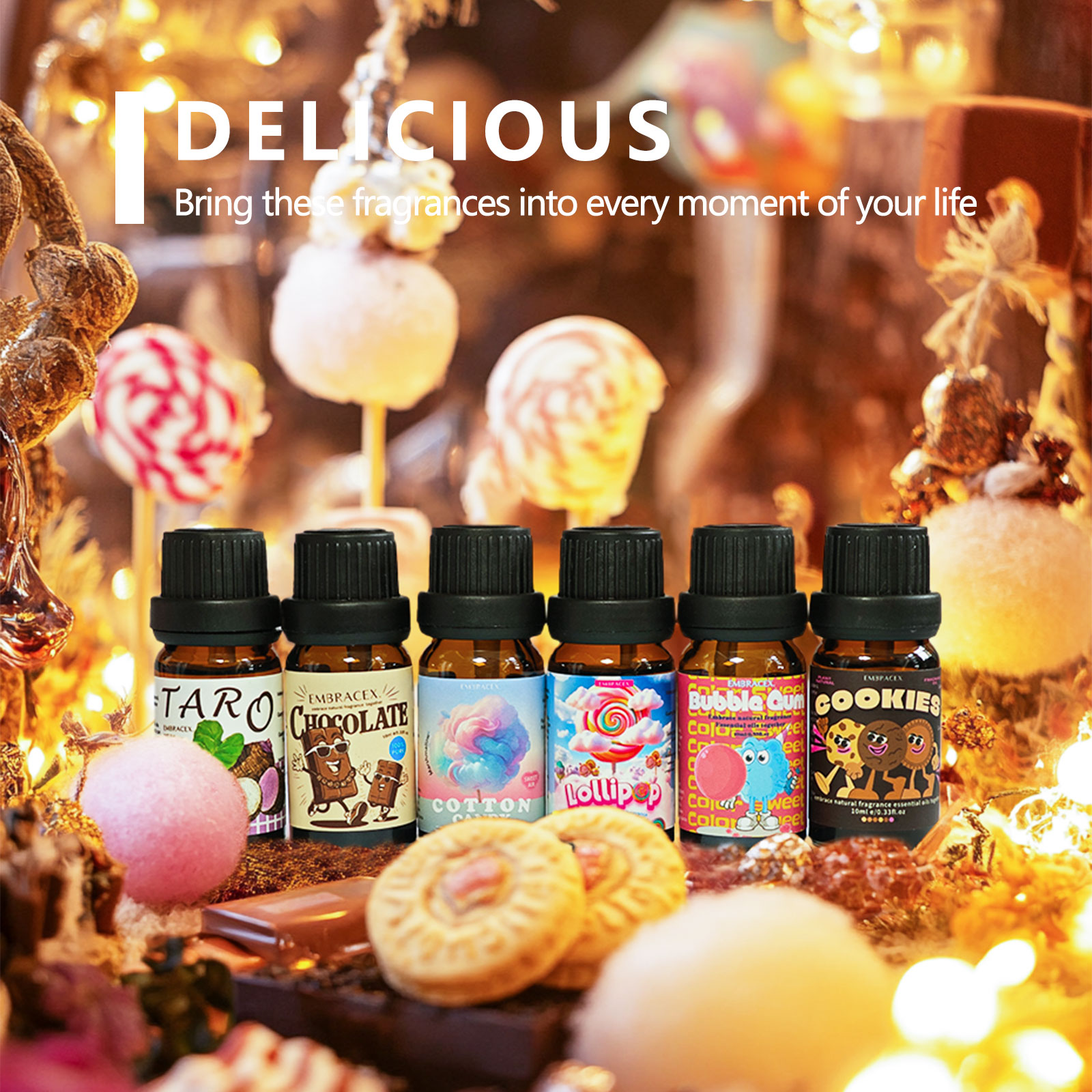 6 pièces/1 ensemble de huiles  - Fragrance Home Decor avis et prix
