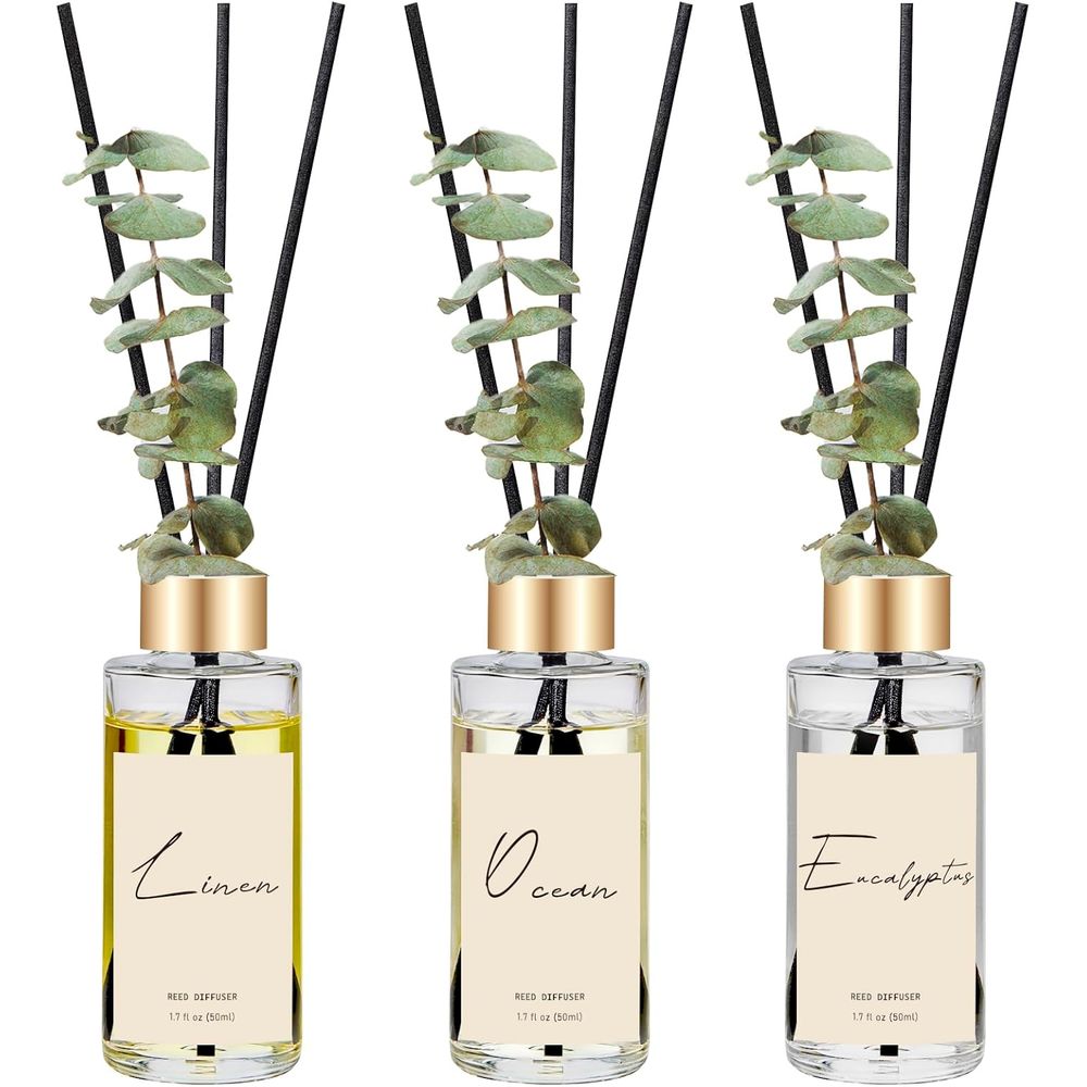 Lot de 3 diffuseurs d'huiles p - Home Fragrance Linen avis et prix