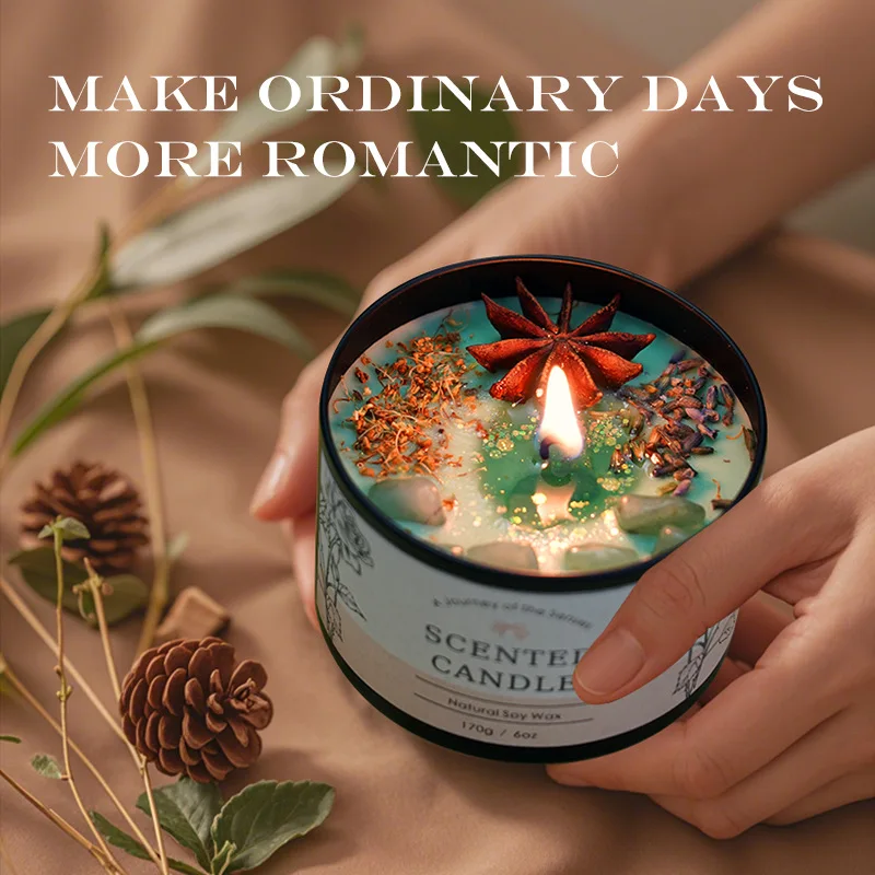 Bougie d'aromathérapie en cris - Home Fragrance avis et prix