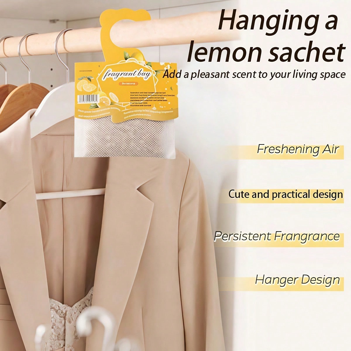 Sachets parfumés au citron à s - Home Fragrance Elements avis et prix