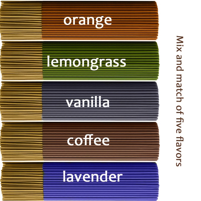 100/250 bâtons d'encens de hau - Home Fragrance Vanilla Scented Candle avis et prix